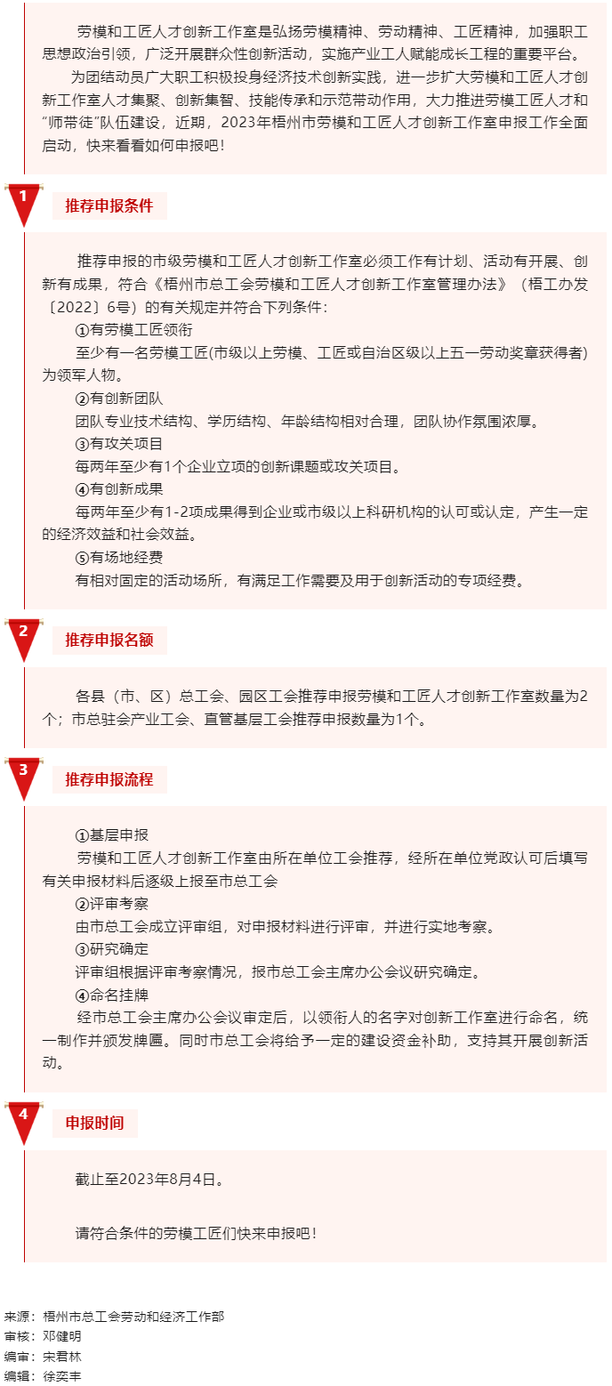 2023年梧州市勞模和工匠人才創(chuàng)新工作室評(píng)選申報(bào)工作已啟動(dòng)！.png