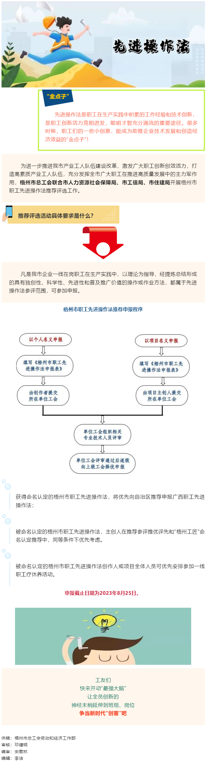 真金不怕火煉，有點子你就來！市總工會聯(lián)合市人力資源社會保障局、市工信局、市住建局開展梧州市職工先進(jìn)操.png