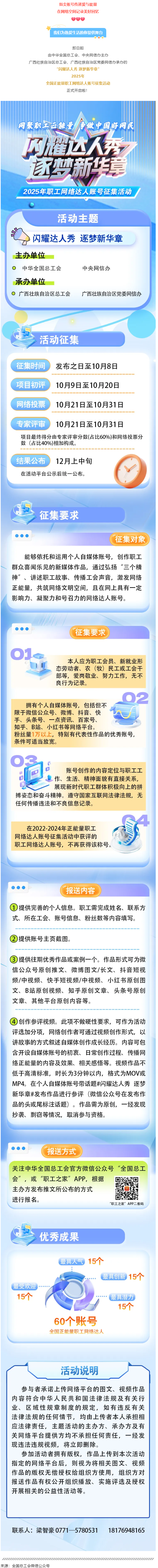 “閃耀達(dá)人秀 逐夢(mèng)新華章”正能量職工網(wǎng)絡(luò)達(dá)人賬號(hào)征集活動(dòng)來啦！.png