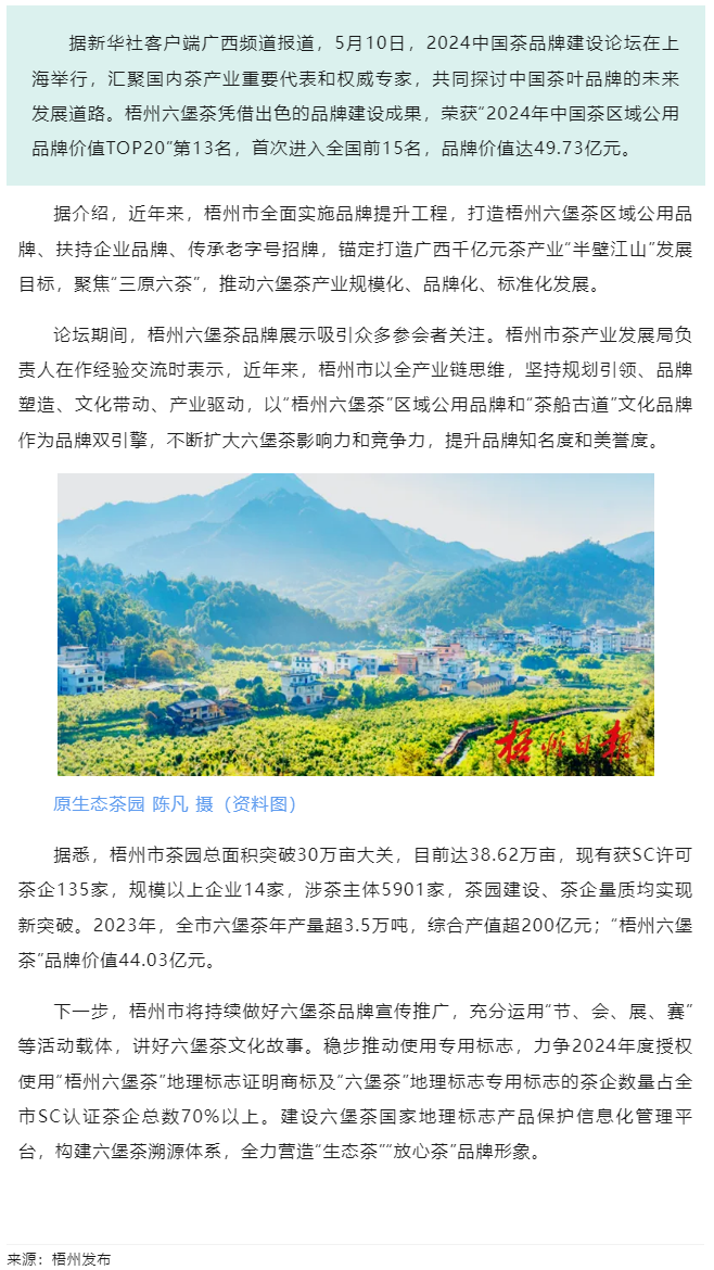 排名全國(guó)第13名！“梧州六堡茶”品牌價(jià)值實(shí)現(xiàn)新突破.png